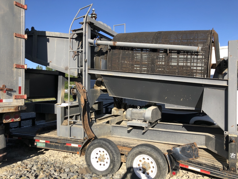 4 x 12 Gold Trommel Wash Plant