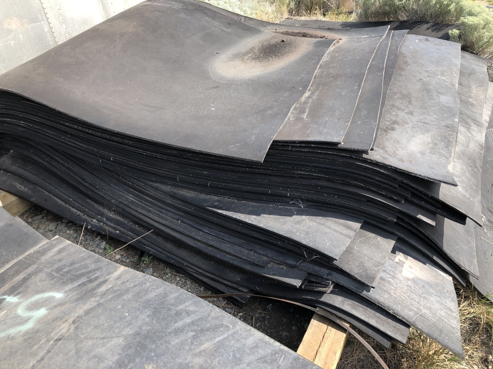 6 ft. x 7 ft. Rubber Belting Pieces