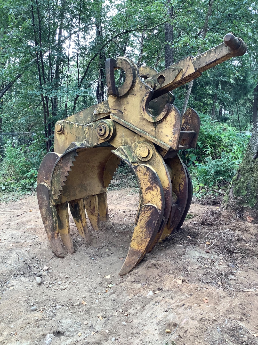 Excavator Rake