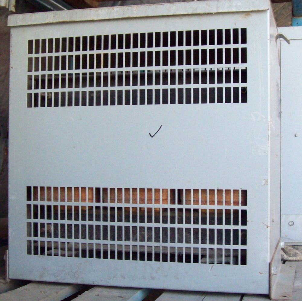 34 KVA 460 ? - 460 Y/266 Volt 3 Phase Indoor Dry Hammond Transformer
