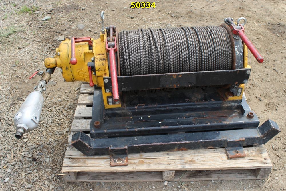 4000 lb. Chicago Pneumatic Air Operated Tugger Winch for Sale