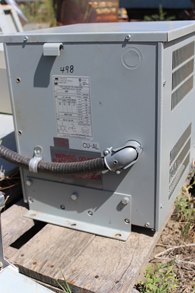15 KVA 600 - 208/120 3 Phase Hammond Transformer For Sale