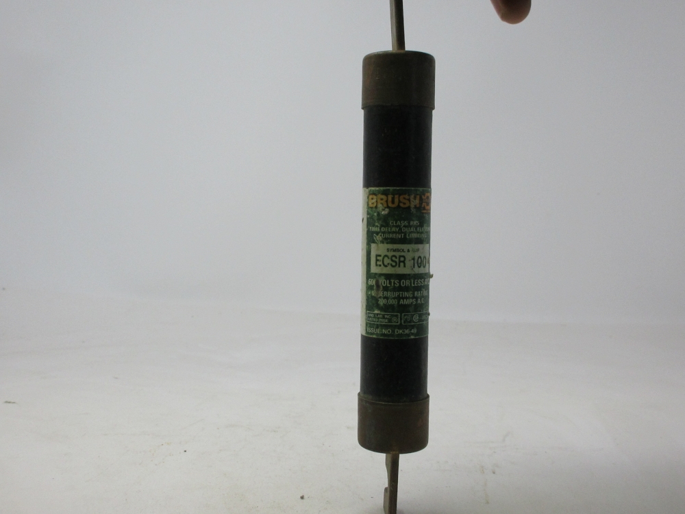 Cepillo Fusible de 100 amperios y 600 voltios