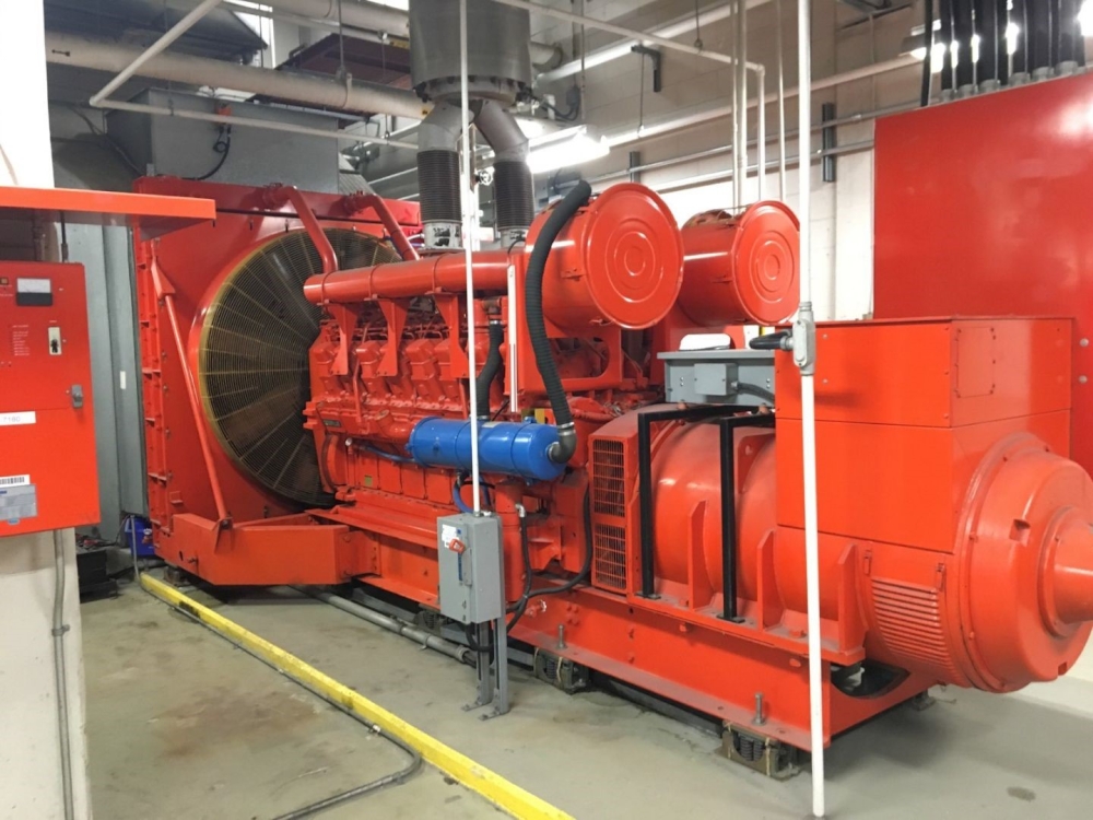 Générateurs diesel Caterpillar de 1 750 kW