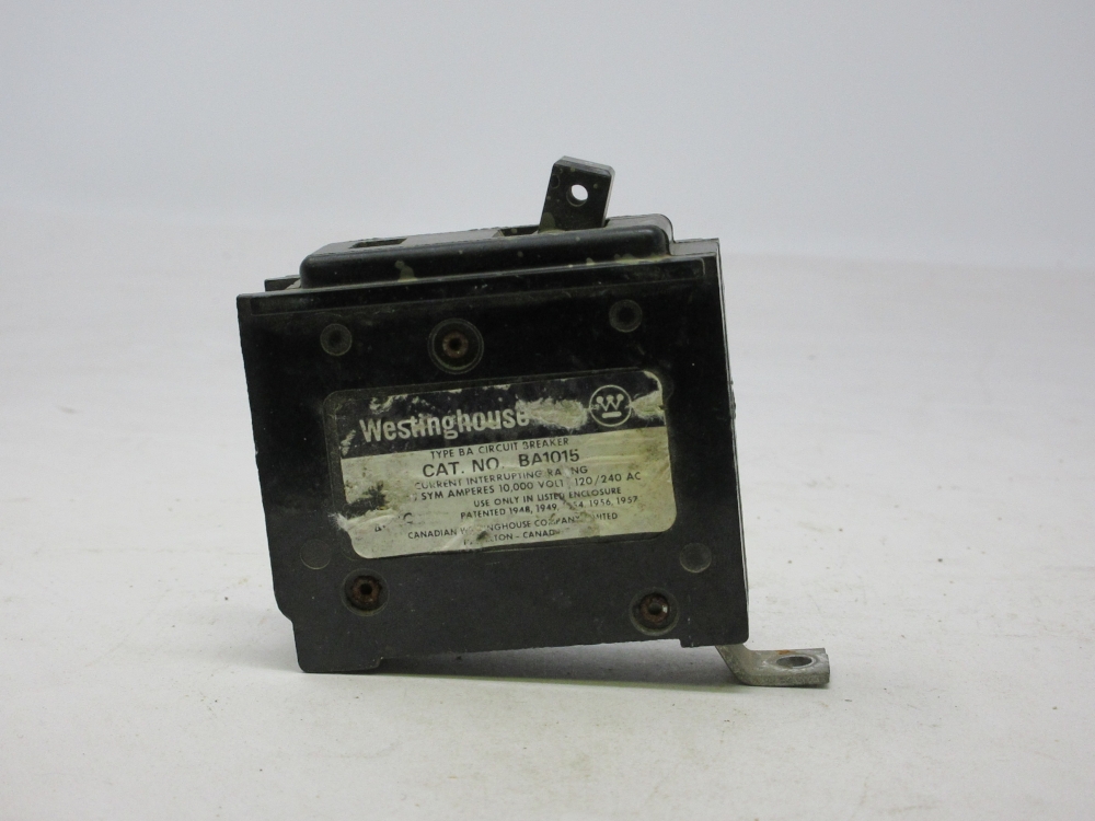 Disjoncteur Westinghouse 15 A, 1 pôle