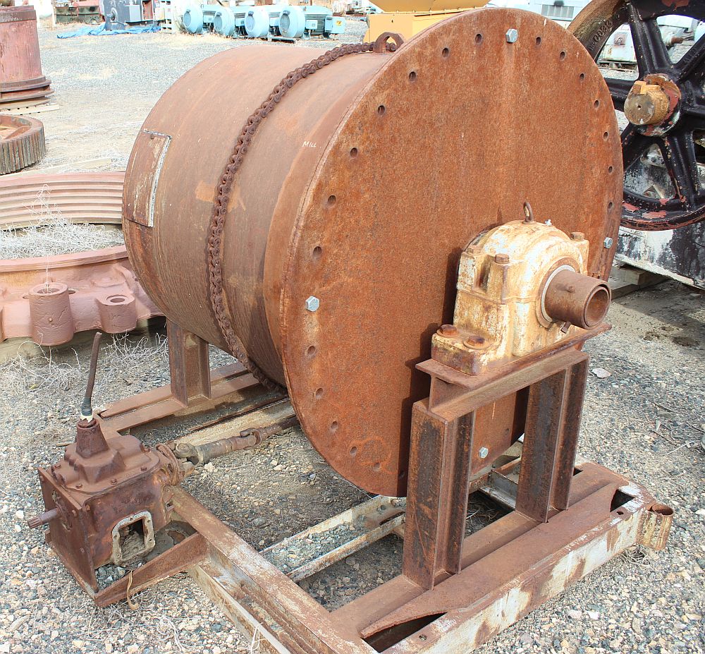 36 in x 36 in Shop Built Ball Mill