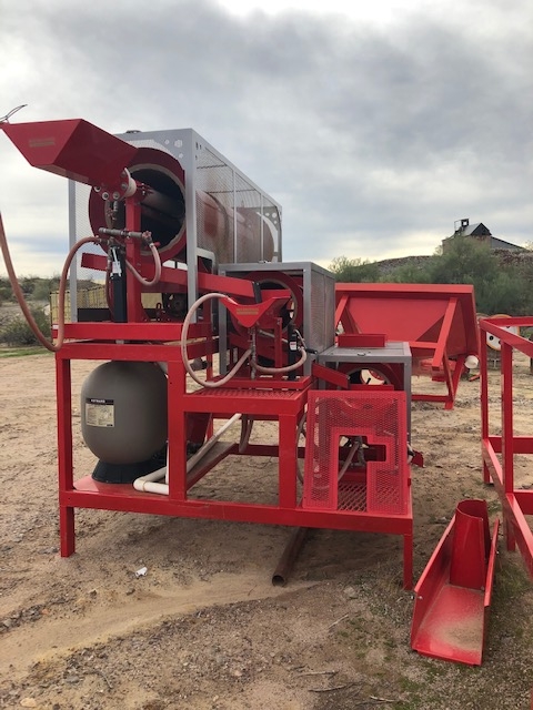 Oro Industries Multistage Spiral Bank Concentrator