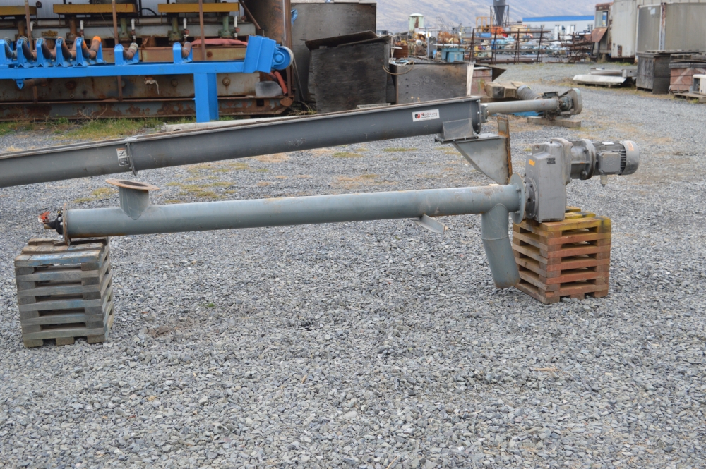 Tornillo Transportador de Tubo Cerrado de 5in dia x 8 ft