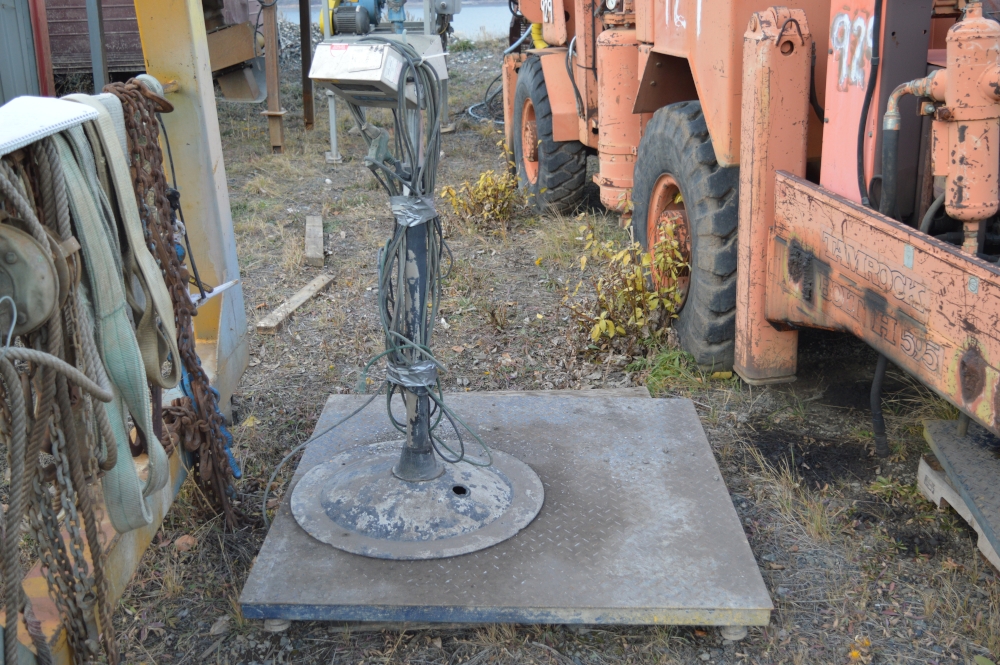 Pacific Industrial 4 ft. x 4 ft. Floor Scales