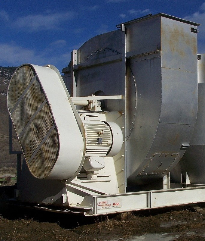 Standard Steel 100 HP Centrifugal Blower