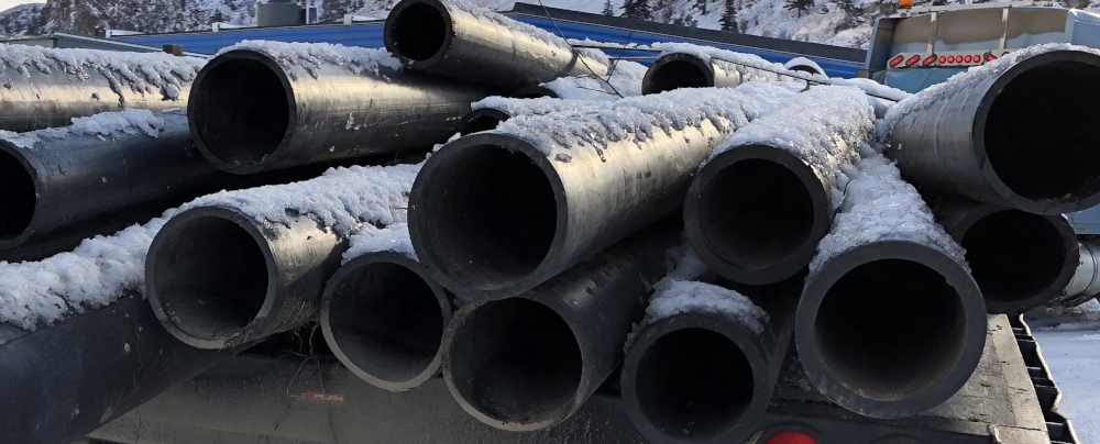 KWH Sclairpipe 10.75 in. Poly Pipe
