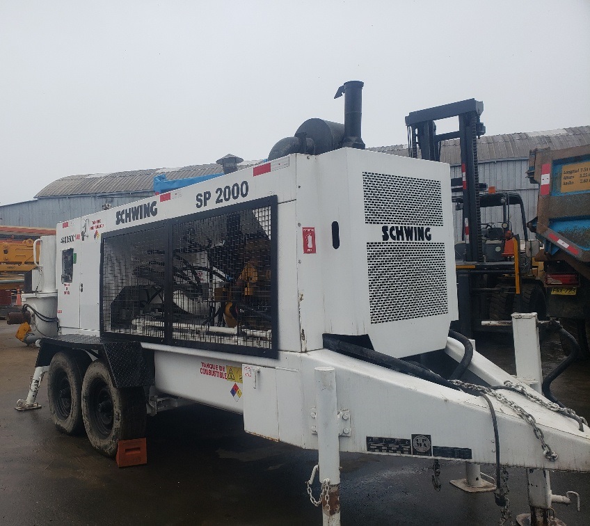 Schwing SP 2000 Stationary Concrete Pump