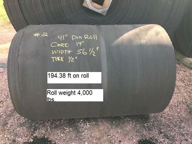 56 ½ in. Wide Cable Core Belting