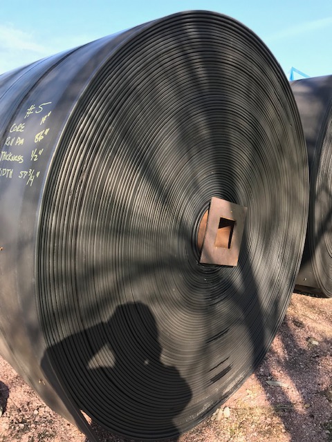 57 ¾ in. Wide Cable Core Belting