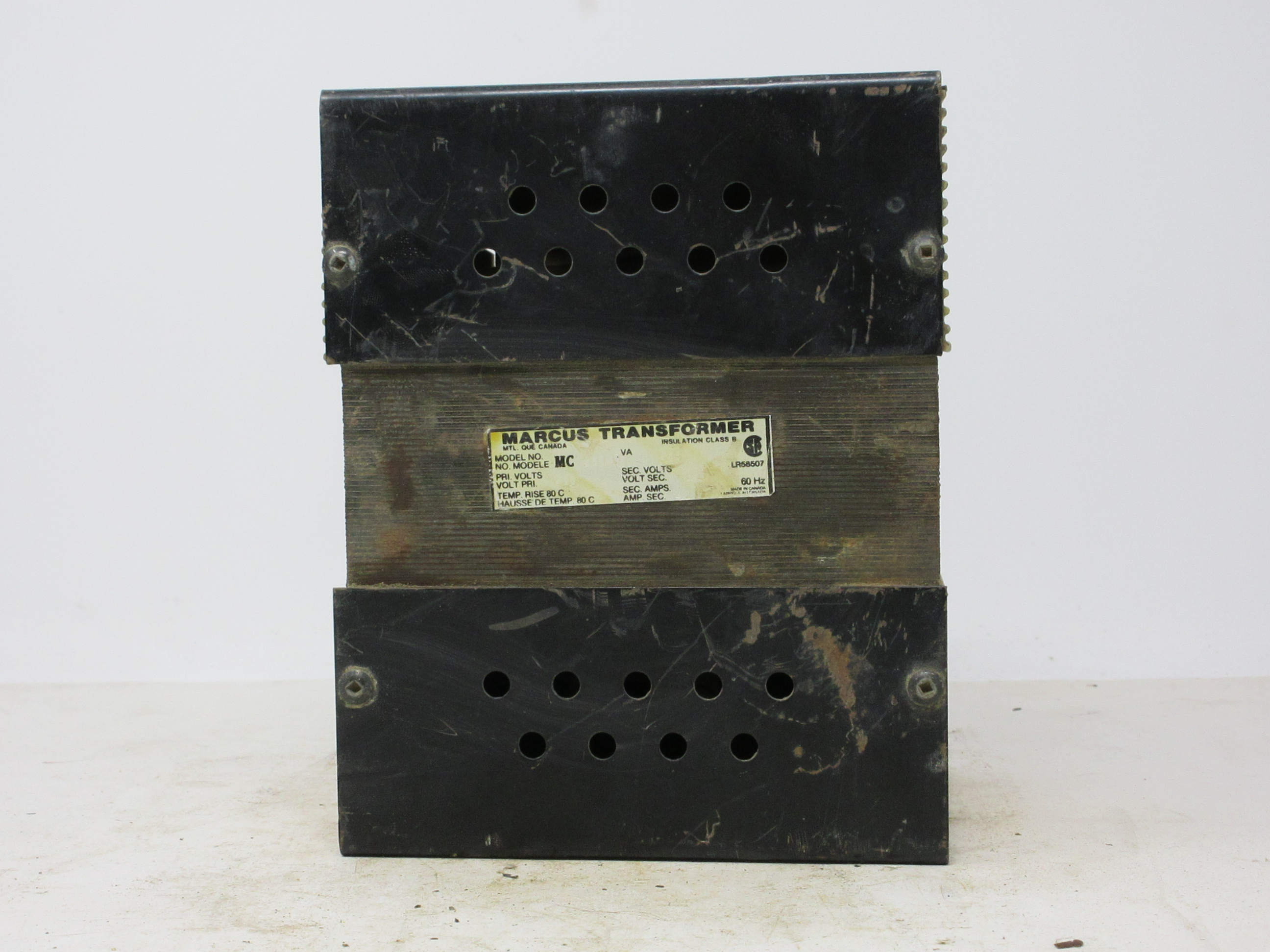Marcus 500 VA Control Transformer