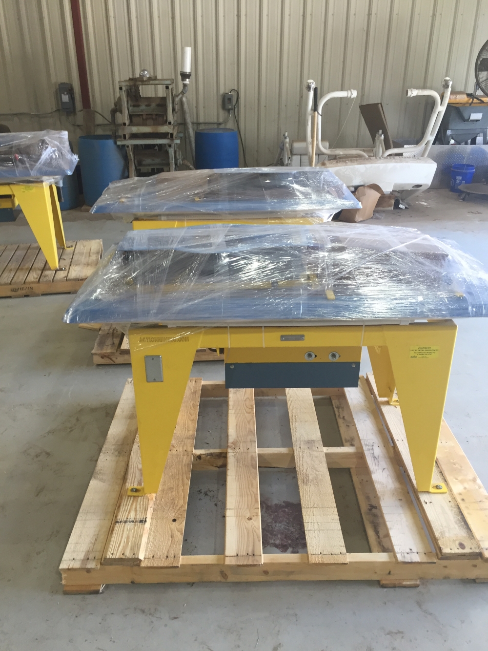 Action Mining M7 Wave Concentrating Tables