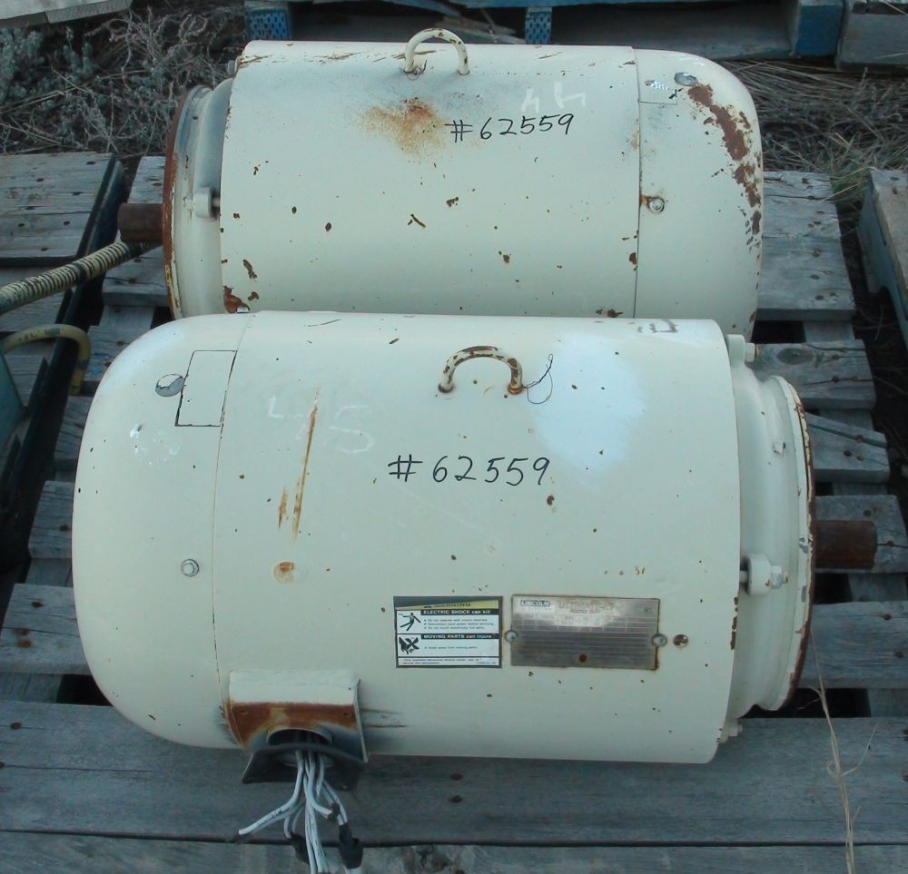 Lincoln 50 HP Electric Motors