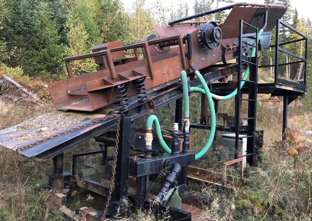 Placer Gold Screen Wash Plant