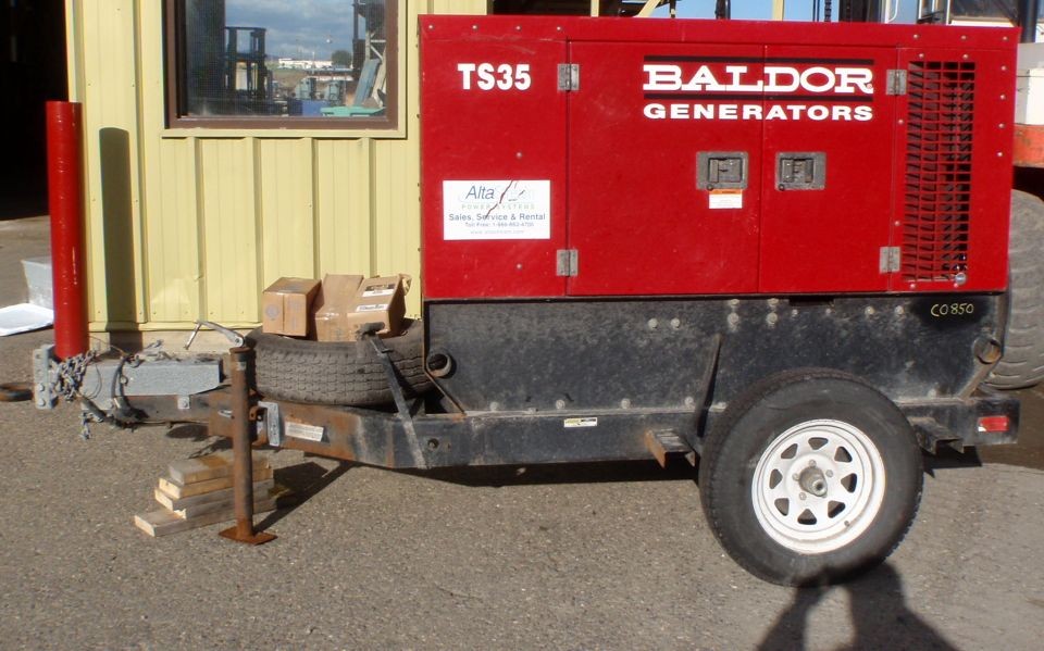Baldor 30 KW Diesel Generator