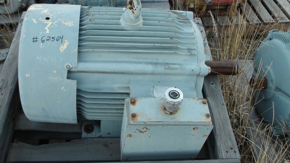 Moteur électrique Mather & Platt de 75 CV