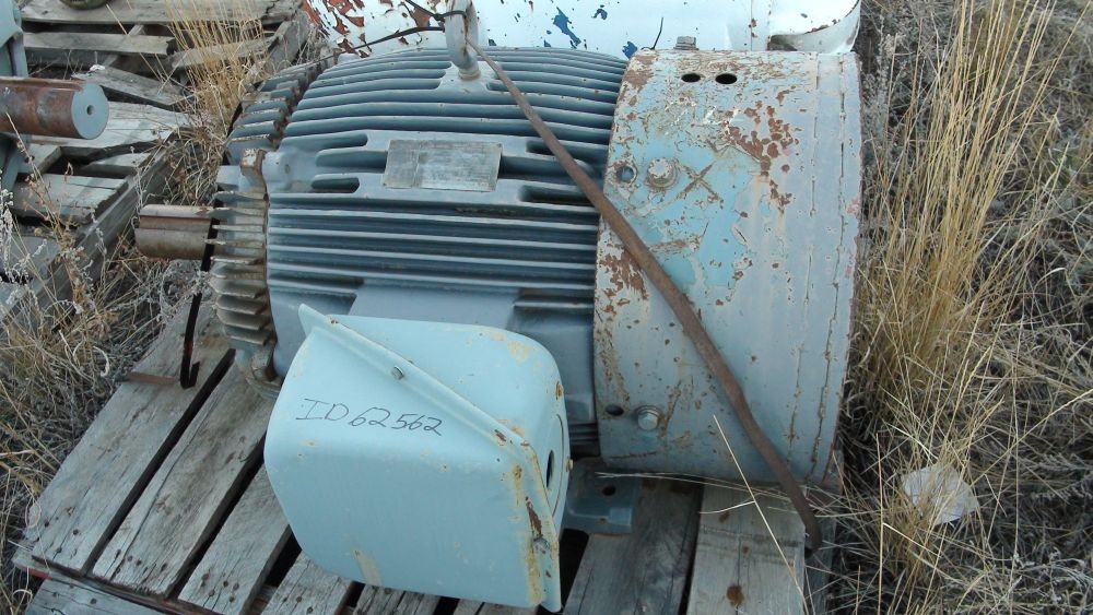 TECO 100 HP Severe Duty Electric Motor