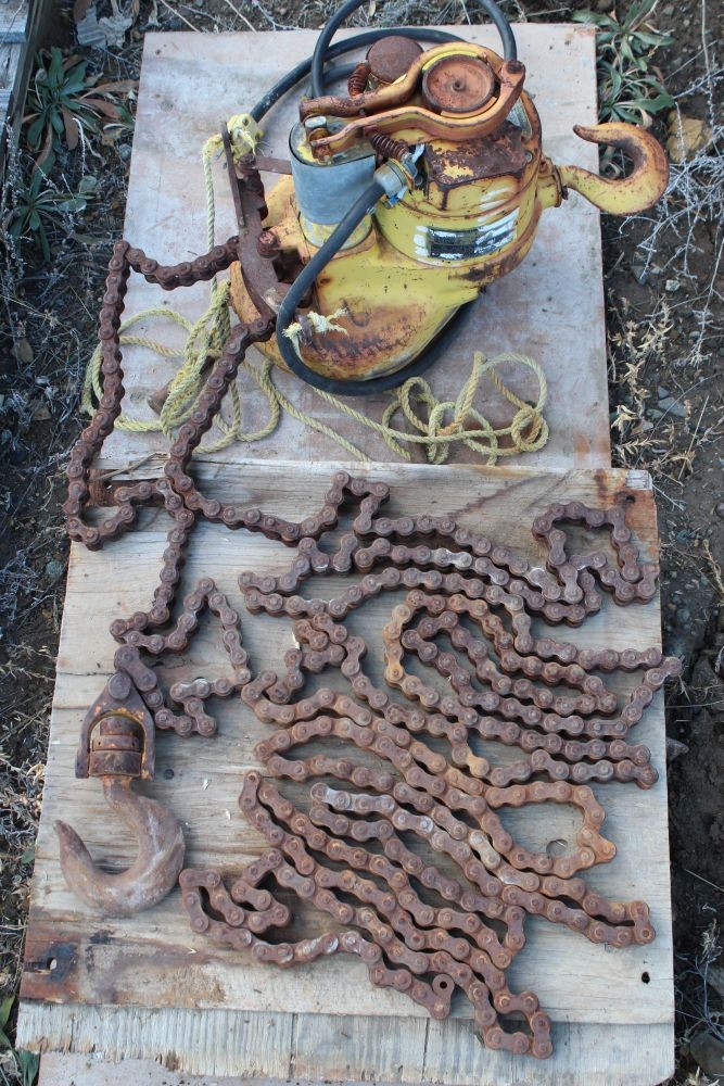 Budgit 1000 lb Roller Chain Hoist