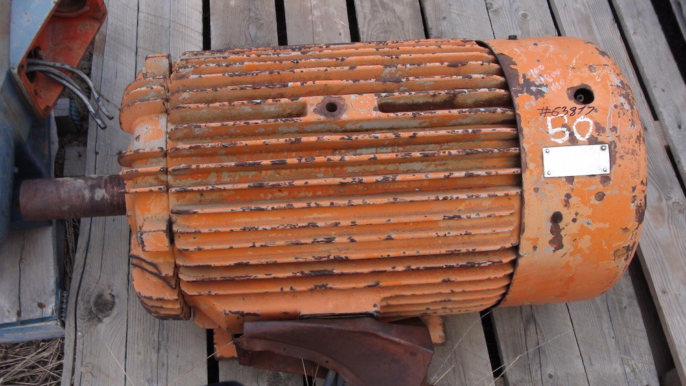 Toshiba 100 HP Electric Motor