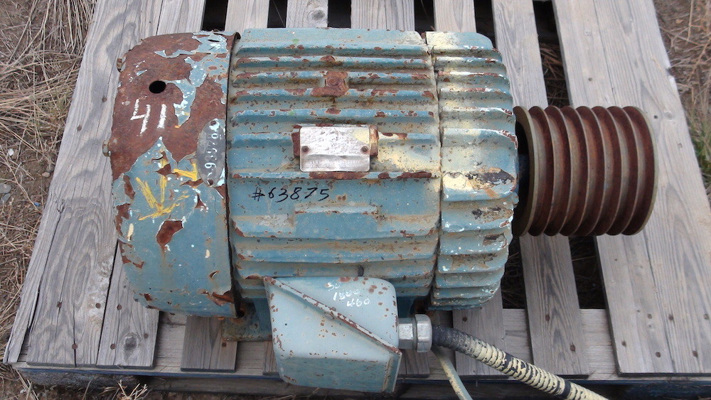 General Electric 50 HP Electric Motor