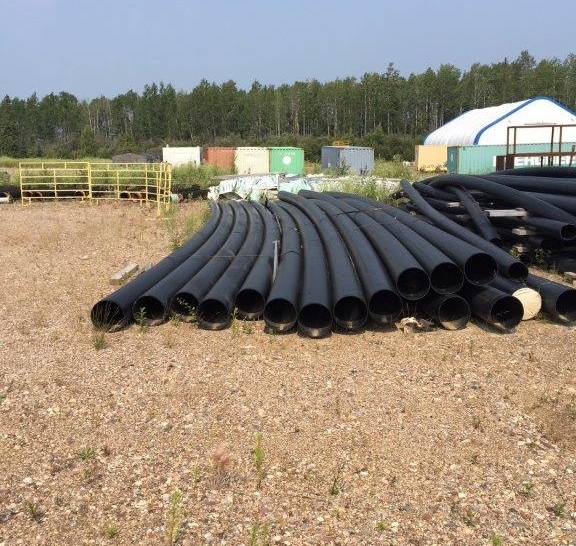 HDPE 14.875 in. Poly Pipe