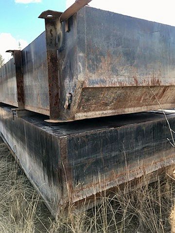 40 ft. Long Steel Barges