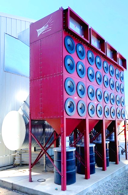 PulseJet 4,000 - 20,000 CFM Baghouse Dust Collector