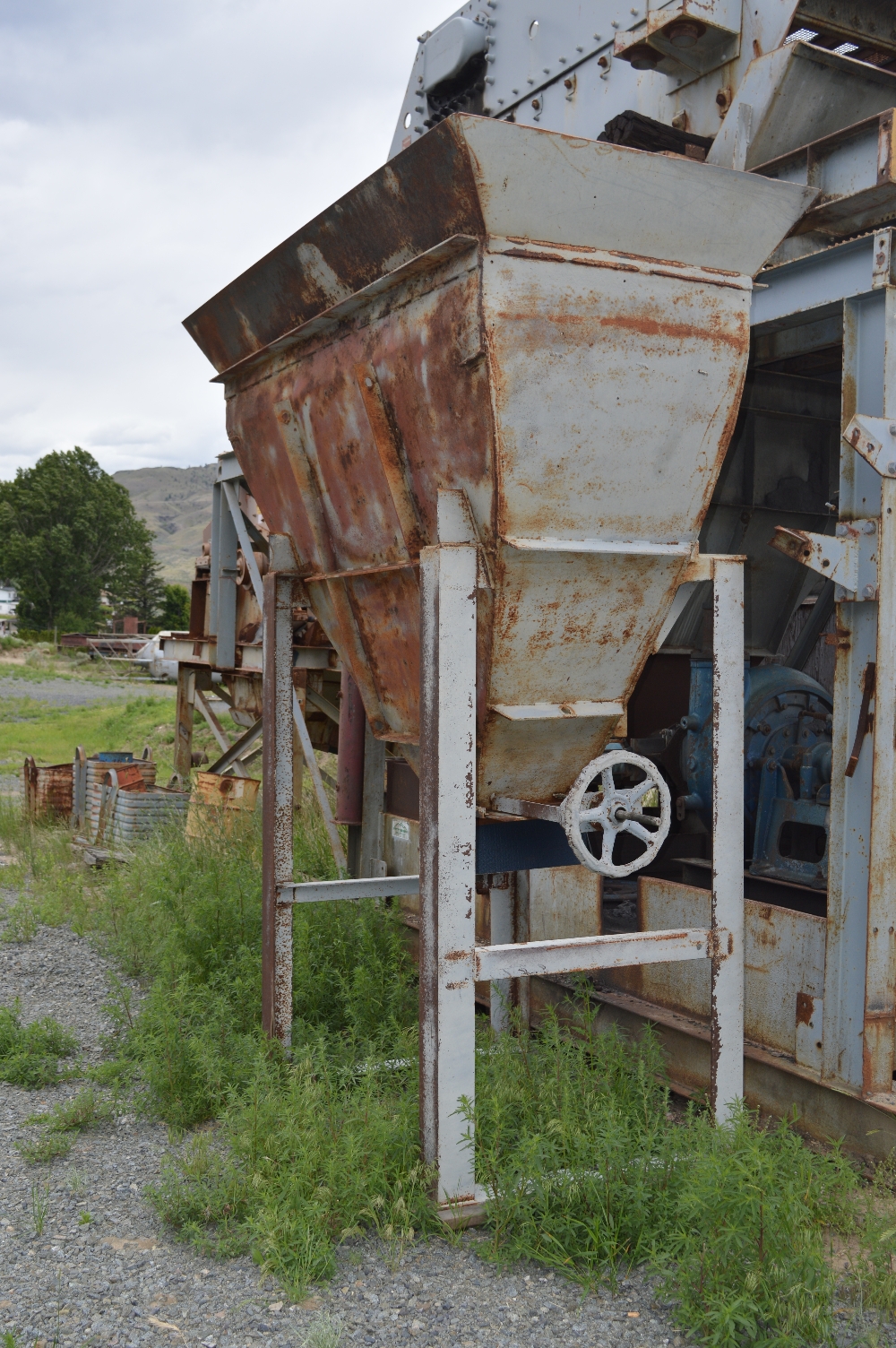 30 in. Deep x 7 ft. Wide Hopper