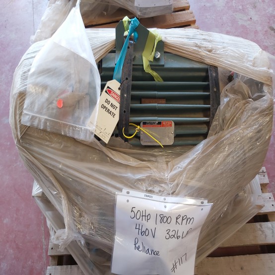 Reliance 50 HP 460 Volt Vertical Motor