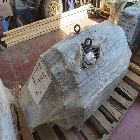 Westinghouse 150 HP 460 Volt Electric Motor