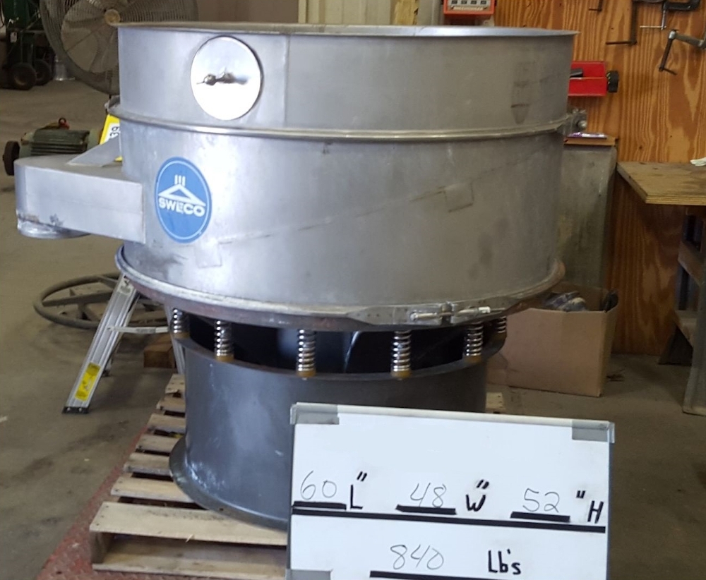 48 in. Stainless Steel Single Deck Circular Screen