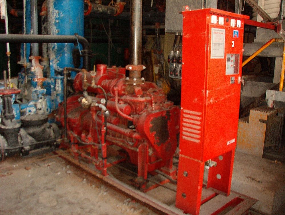Allis Chalmers Fire Pump
