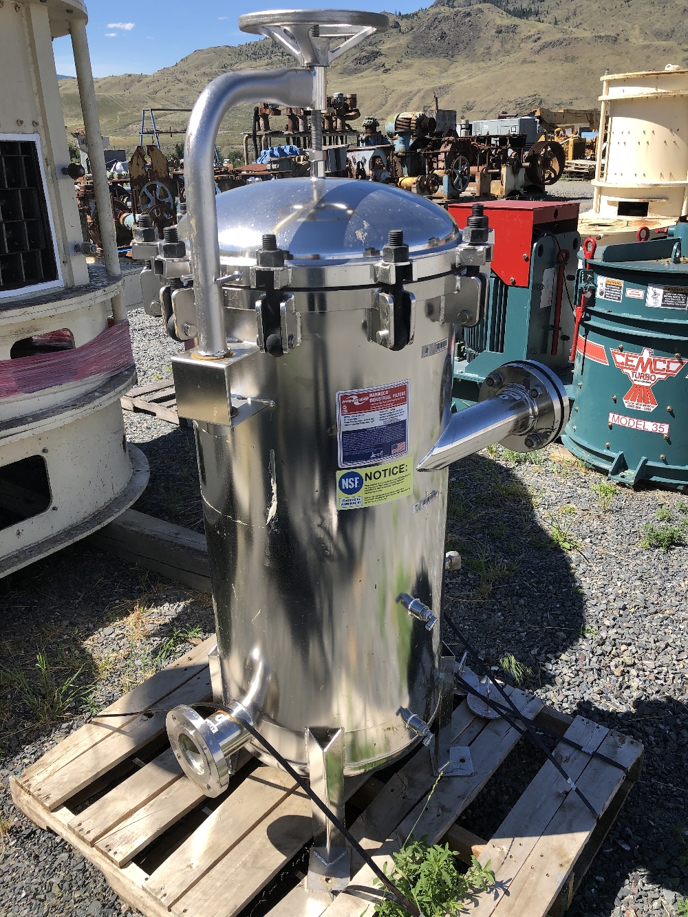 Harmsco Industrial Pressure Filter