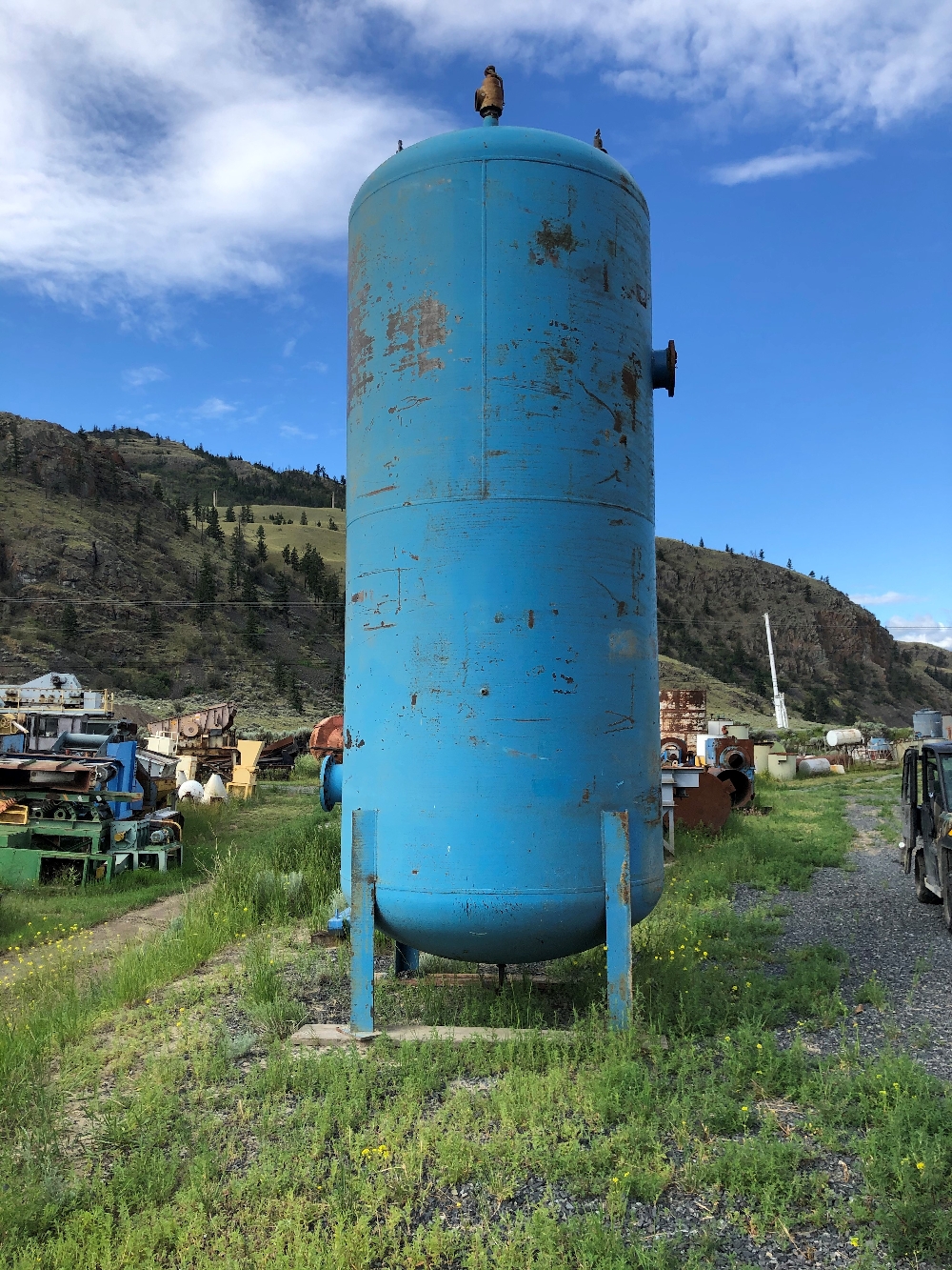 Récepteur d'air de 7 pi x 18 pi