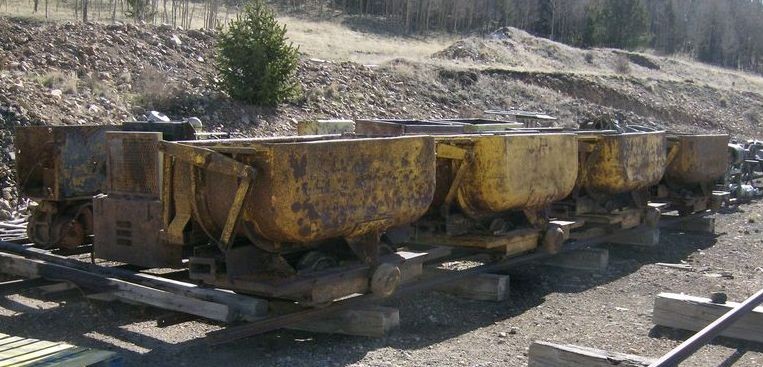 Granby 24 inch Side Dump Ore Cars