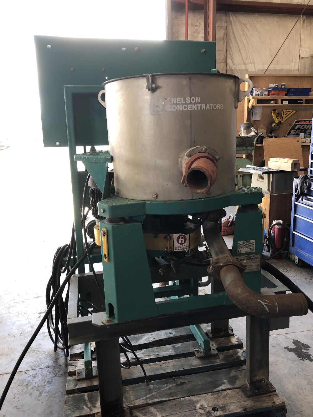 Knelson CVD6 Continuous Centrifugal Concentrator