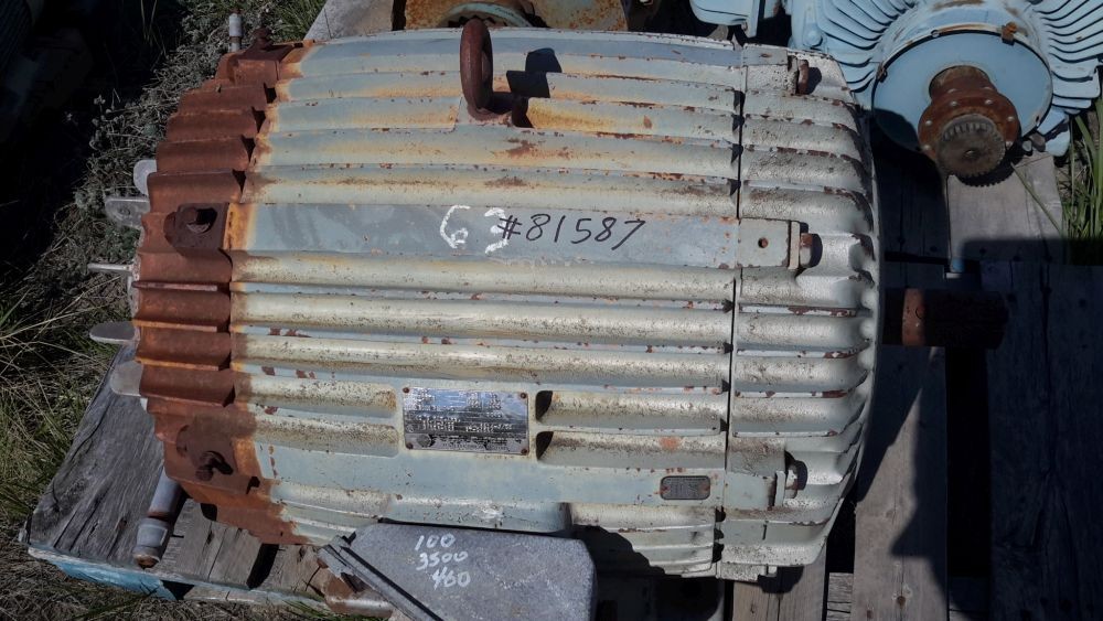 US Electric 100 hp Electric Motor