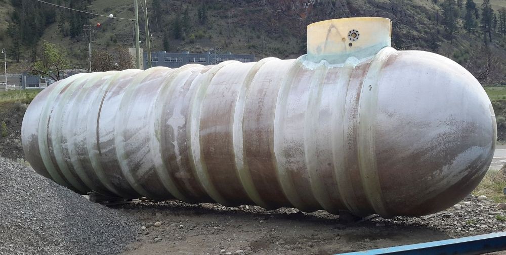 8000 Gallon Fibreglass Tank