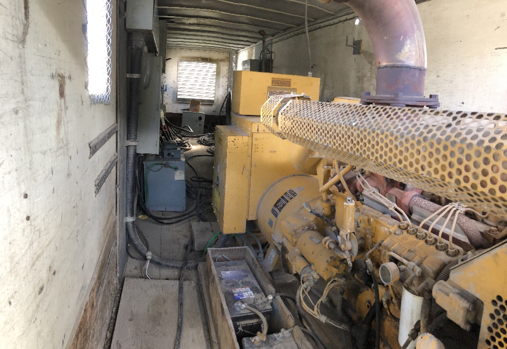 Caterpillar Back-Up Power Van