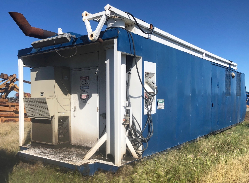 Caterpillar 900 kW Oilfield Generator Skid Shack