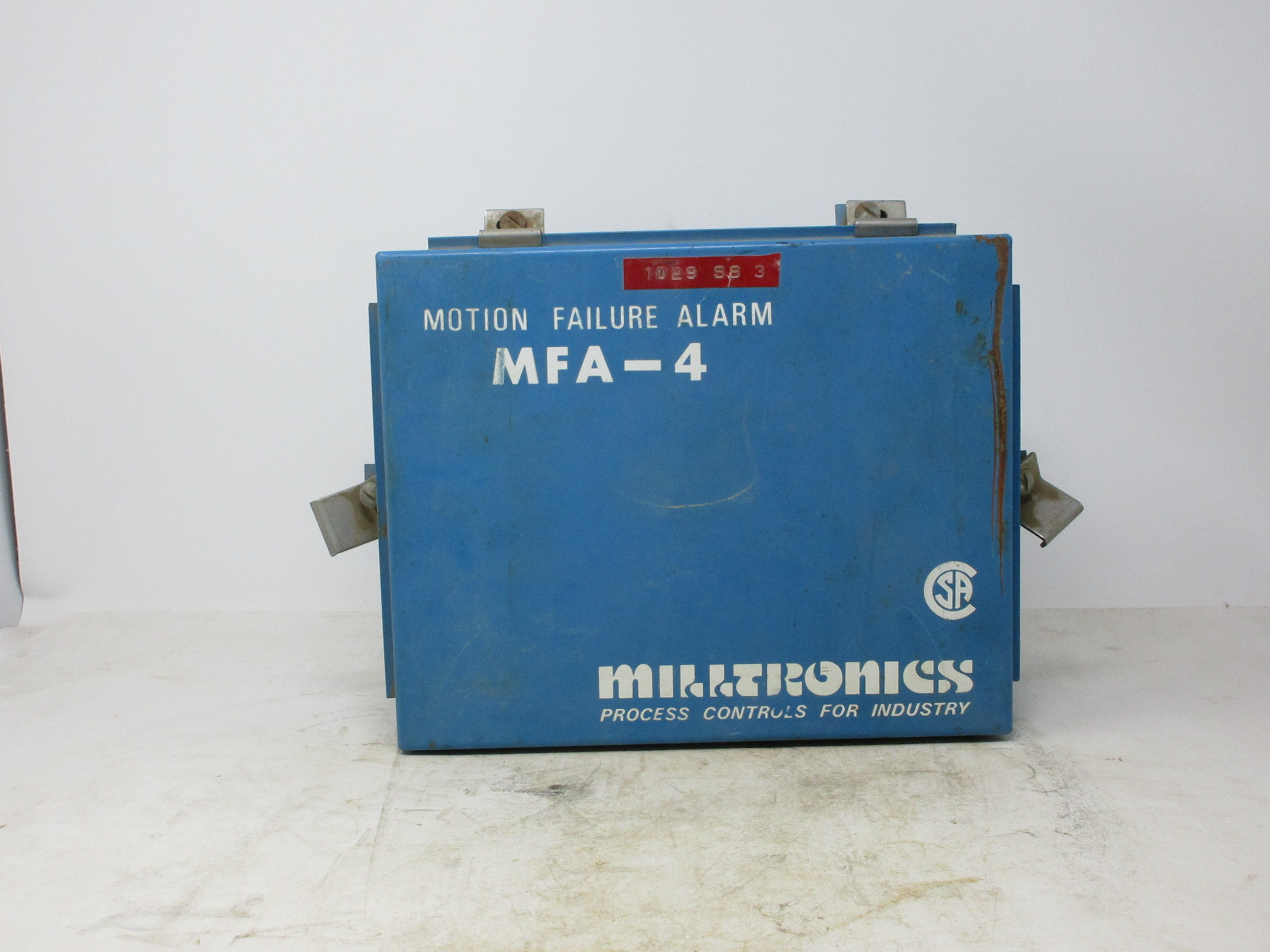 Alarma de falla de movimiento Milltronics MFA-4