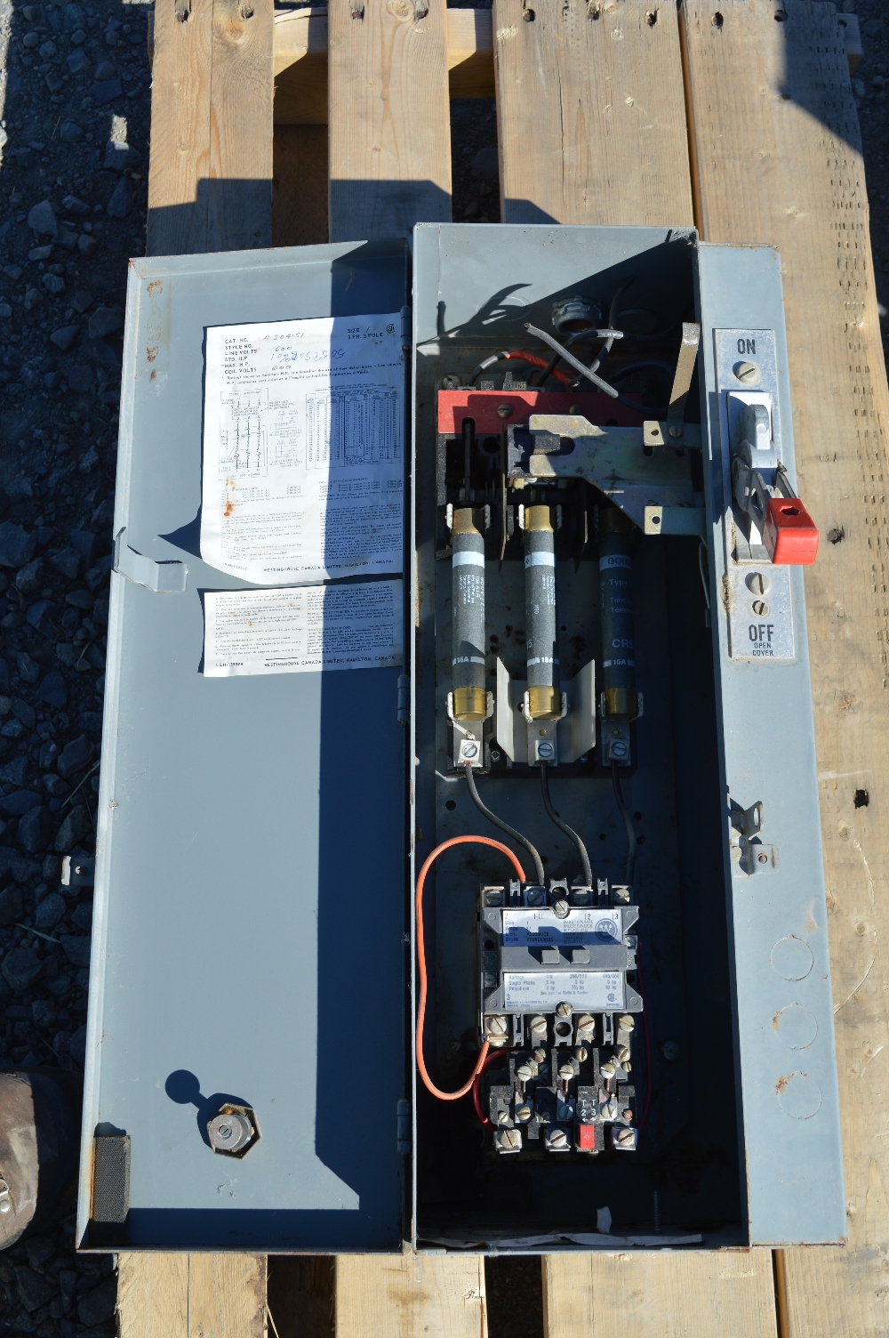 Westinghouse Size 1 Combination Starter