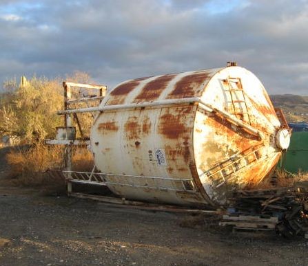 6000 Gallon Steel Conical Tank