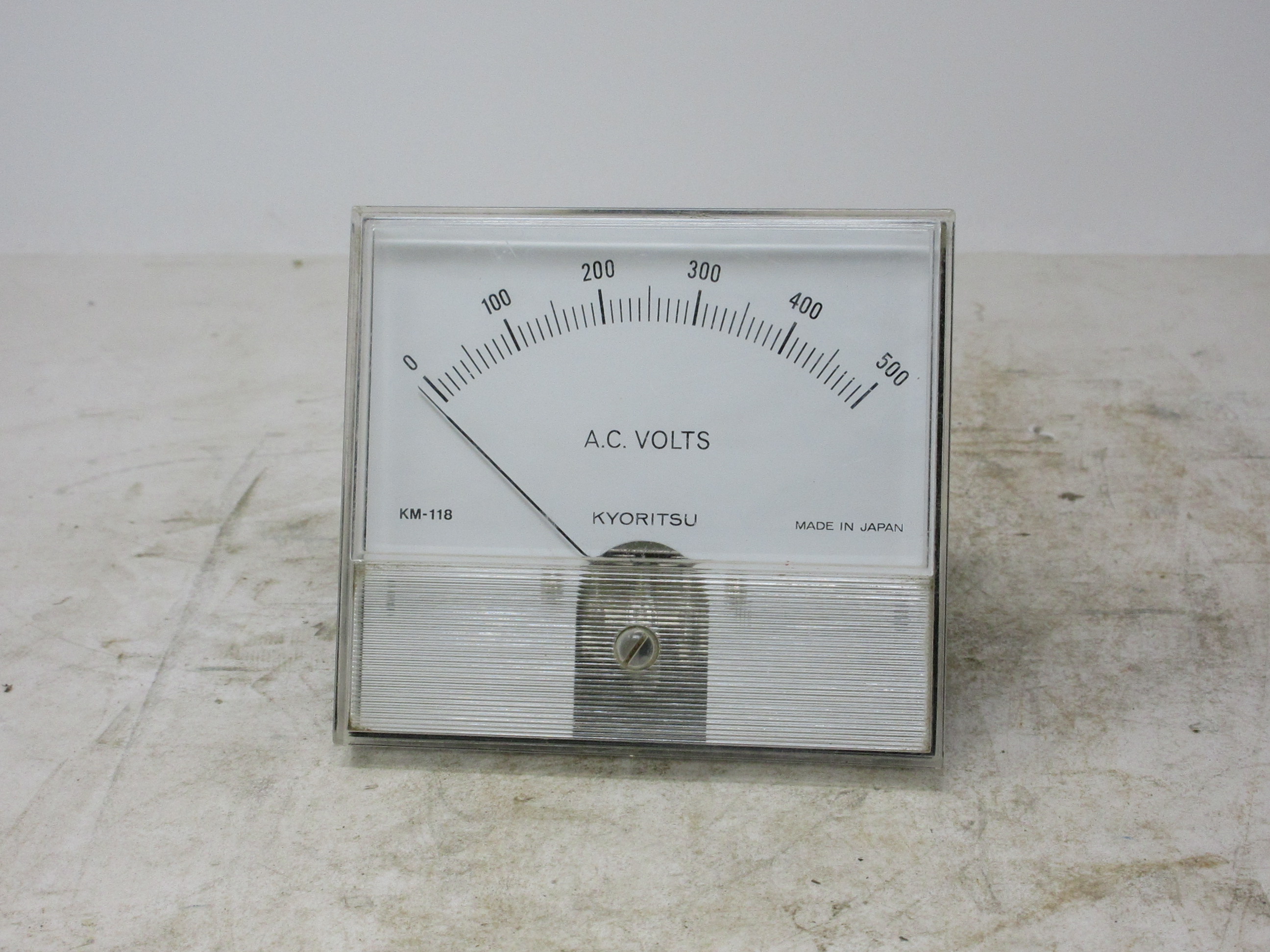 KYORITSU KM-118 AC Volts Panel Meter