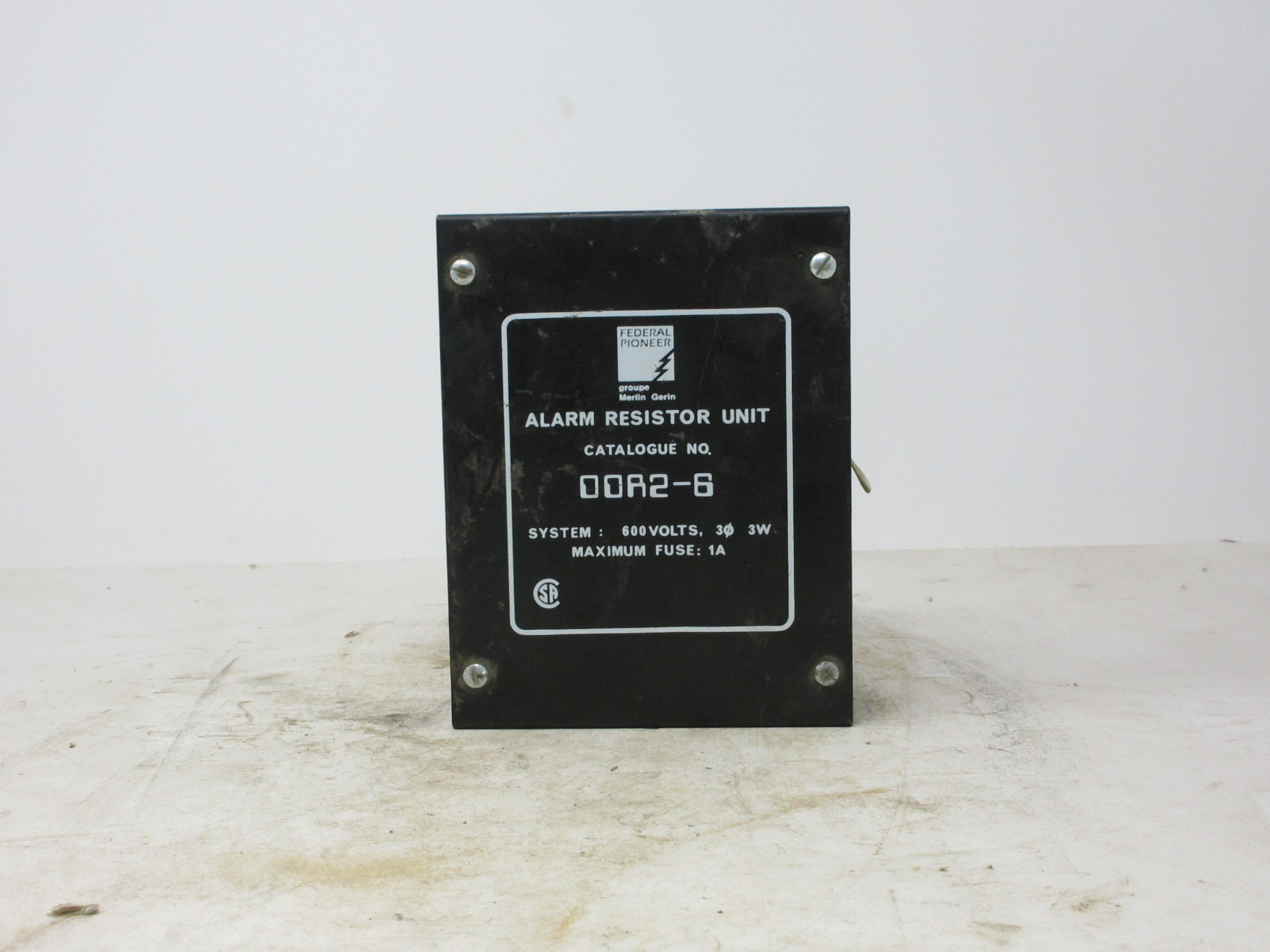 Federal Pioneer Alarm Resistor Unit