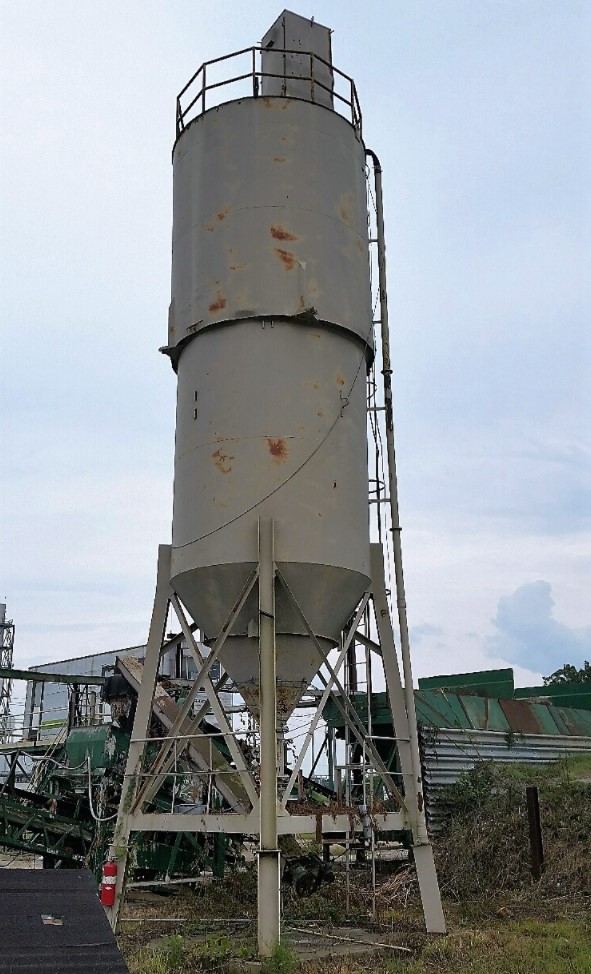 Stationary 350 BBL Dust Silo